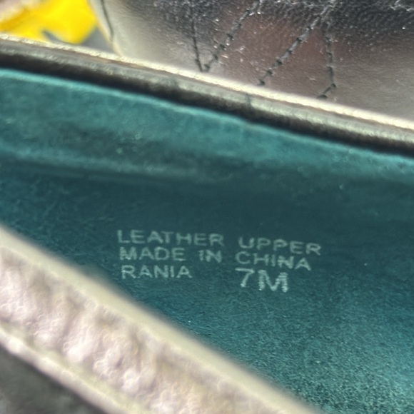 Hilary Radley Rania quilted black leather heels - Picture 8 of 11